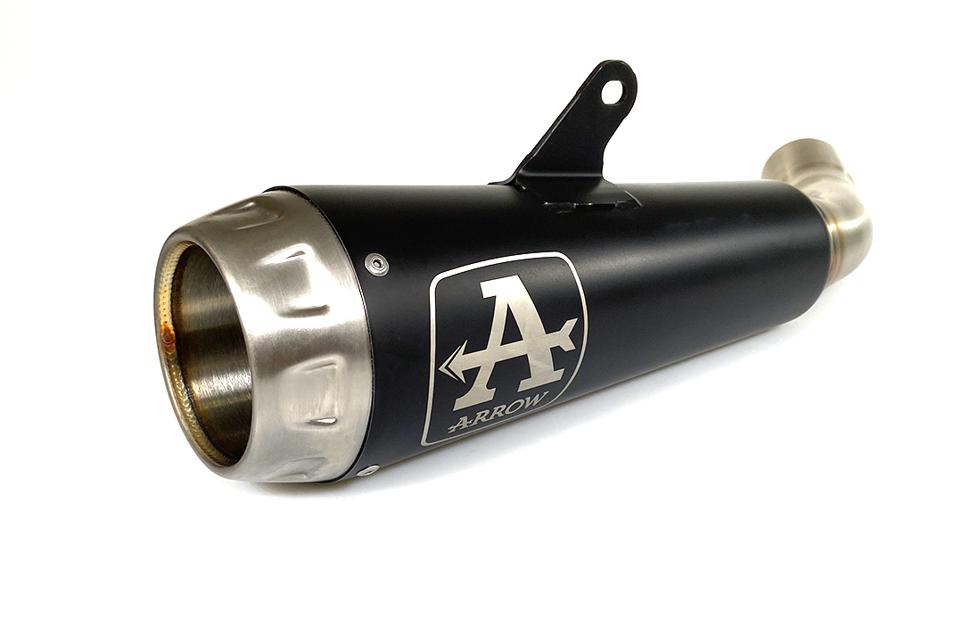 ARROW DARK PRO Race Exhaust for Yamaha MT-03 model year 2016- and YZF-R3/YZF-R25 model year 2015-