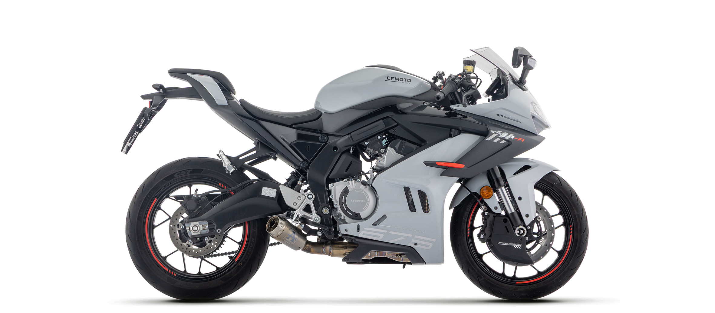 ARROW PRO RACE Stainless Steel Racing Full System for CF Moto 675 SR-R Model Year 2025-