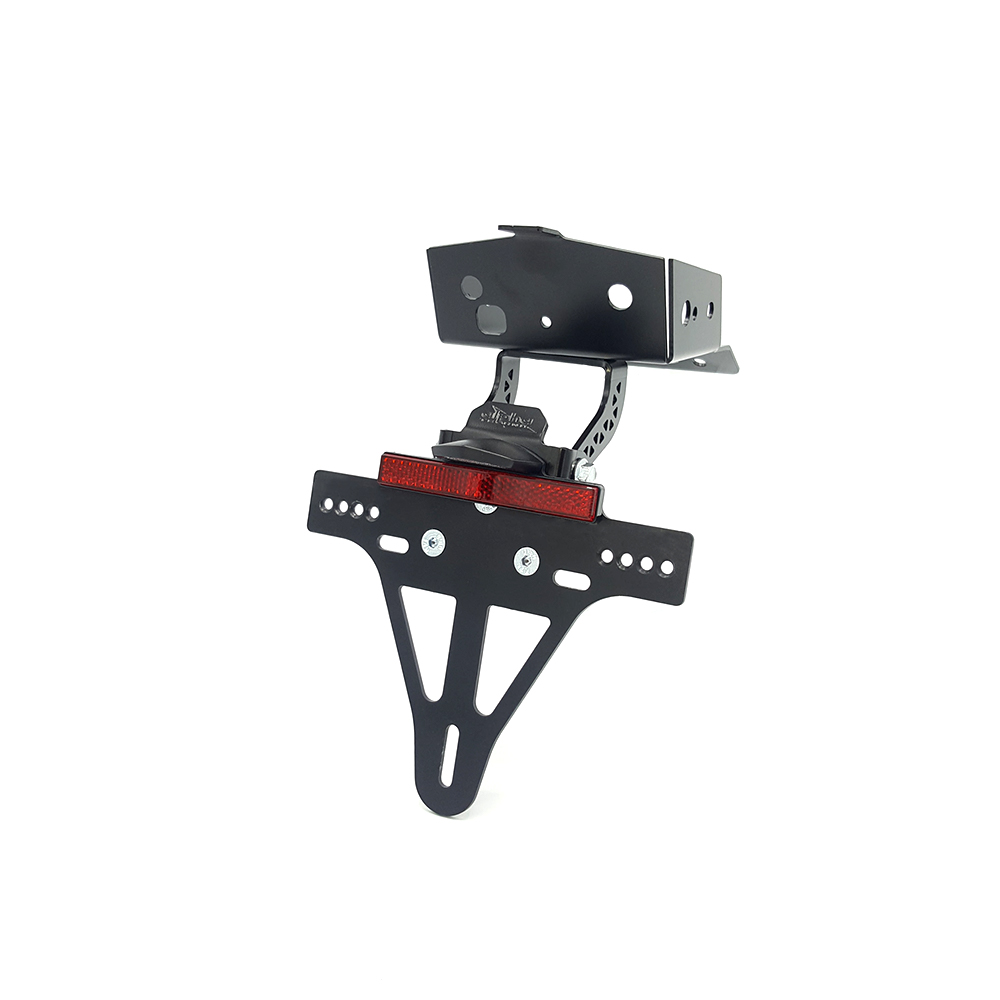 alpha Technik Number Plate Holder for KTM 690SMC R; Type KTM690LC4; Model Year 2019-