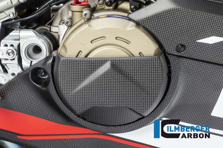 Ilmberger Carbon clutch cover matt for Ducati Panigale V4 / V4S from 2018