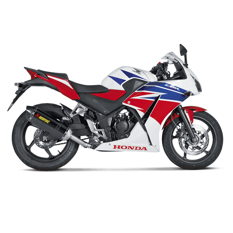 Akrapovic Slip-On Line (Carbon) silencer for Honda CBR 300 R year 2014-2016