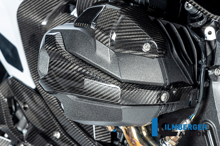 Ilmberger Carbon Spark Plug Cover right side R/S, Glossy, BMW R1300GS 2023-