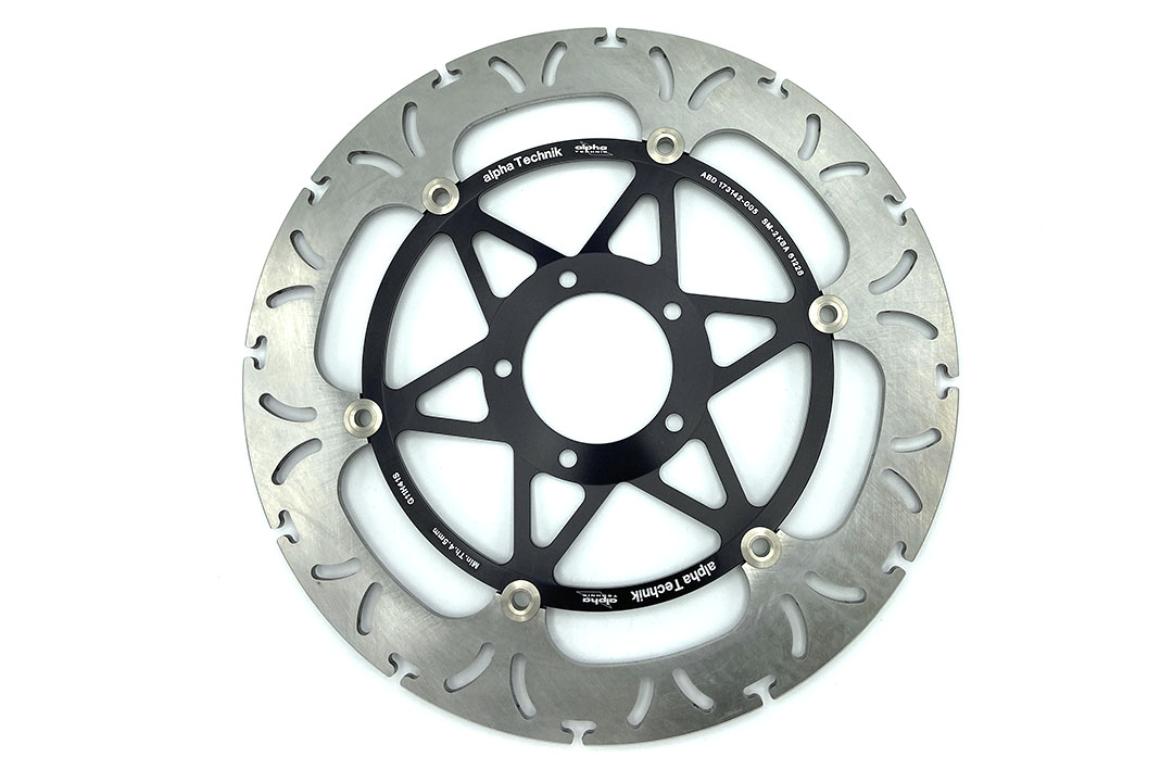 alpha Technik brake disc Omega-Design ABD33, Front for Ducati Panigale