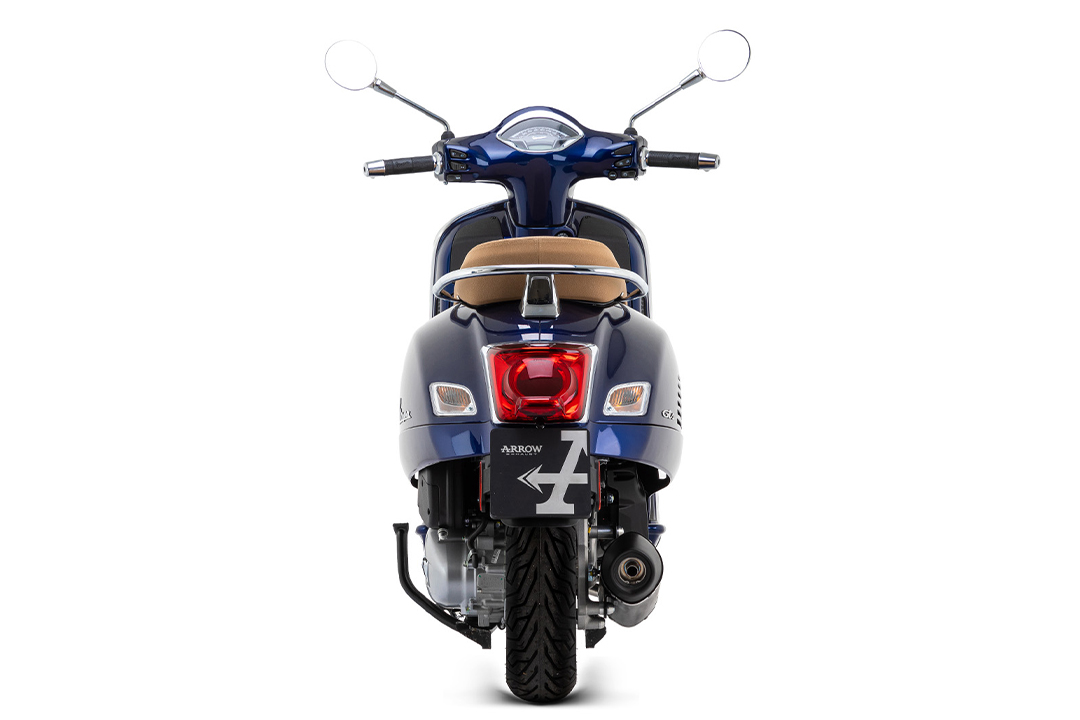 ARROW DARK URBAN Exhaust for Piaggio Vespa GTS 125 i.e. Model Year 2021-