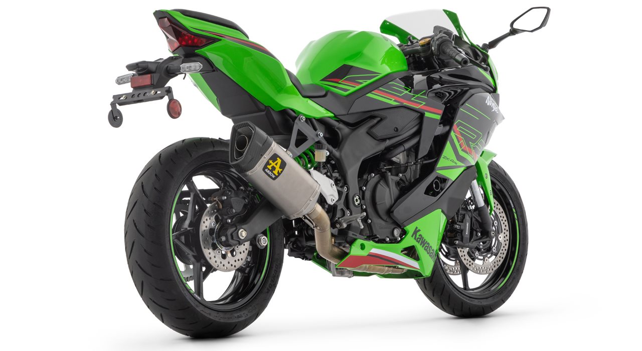 ARROW COMPETITION Stainless Steel Full System for Kawasaki ZX-4R, 2024-
