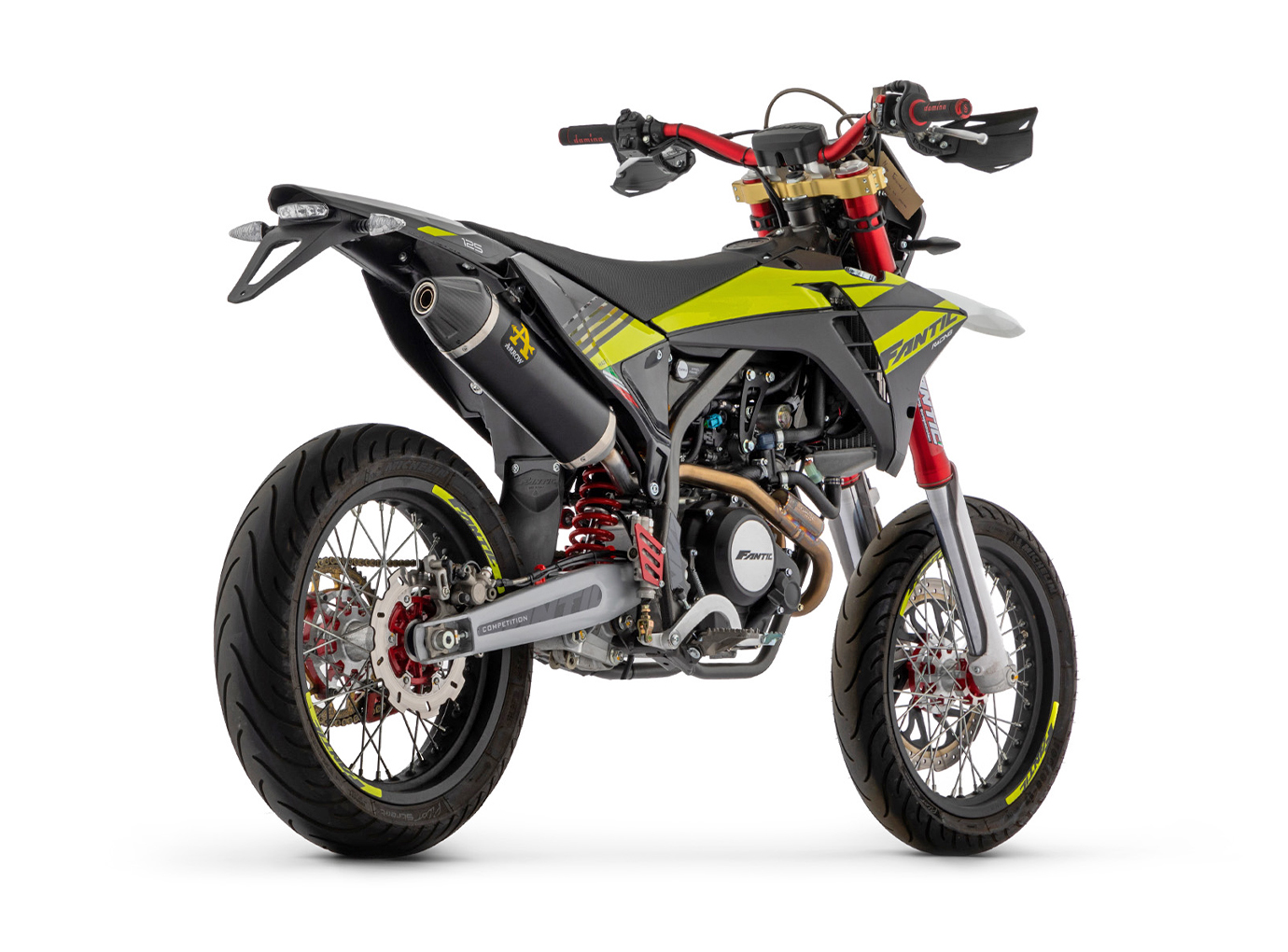 ARROW DARK THUNDER Exhaust for Fantic XEF / XMF 125 from model year 2023-
