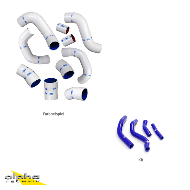SAMCO SPORT Silicone Hose Kit OEM Design white for Yamaha YZ250F model year 2014-2018