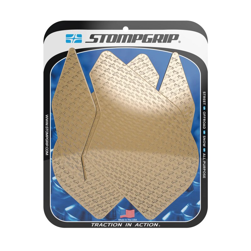 Stompgrip fuel tank Pad clear, Icon, Streetbike fuel tank Kit - fuel tank Sides, for Honda CBR600RR, 2024-2025
