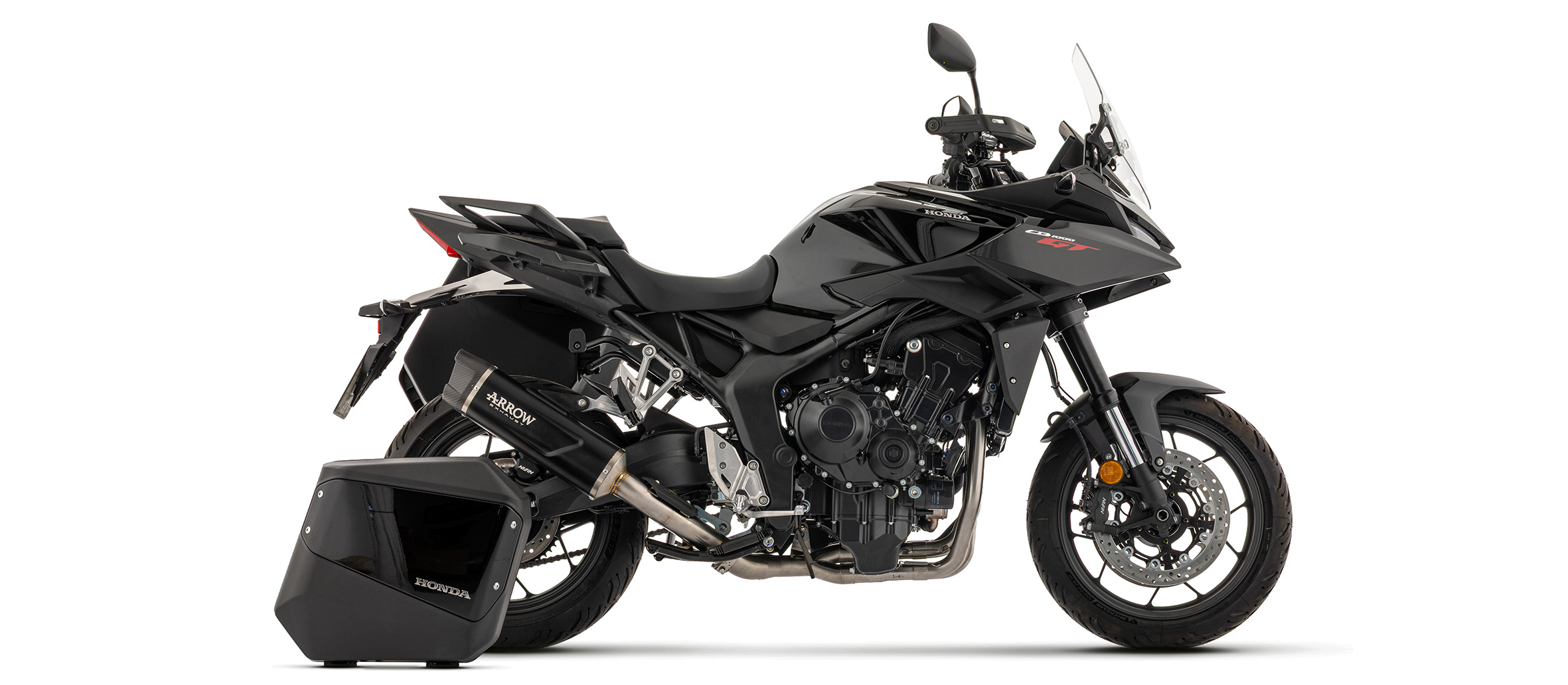 ARROW DARK INDY RACE EVO Exhaust for Honda CB1000GT, 2026-