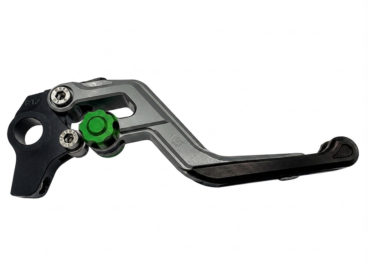 LSL ERGONIA R70 Brake Lever Silver/Green/Black