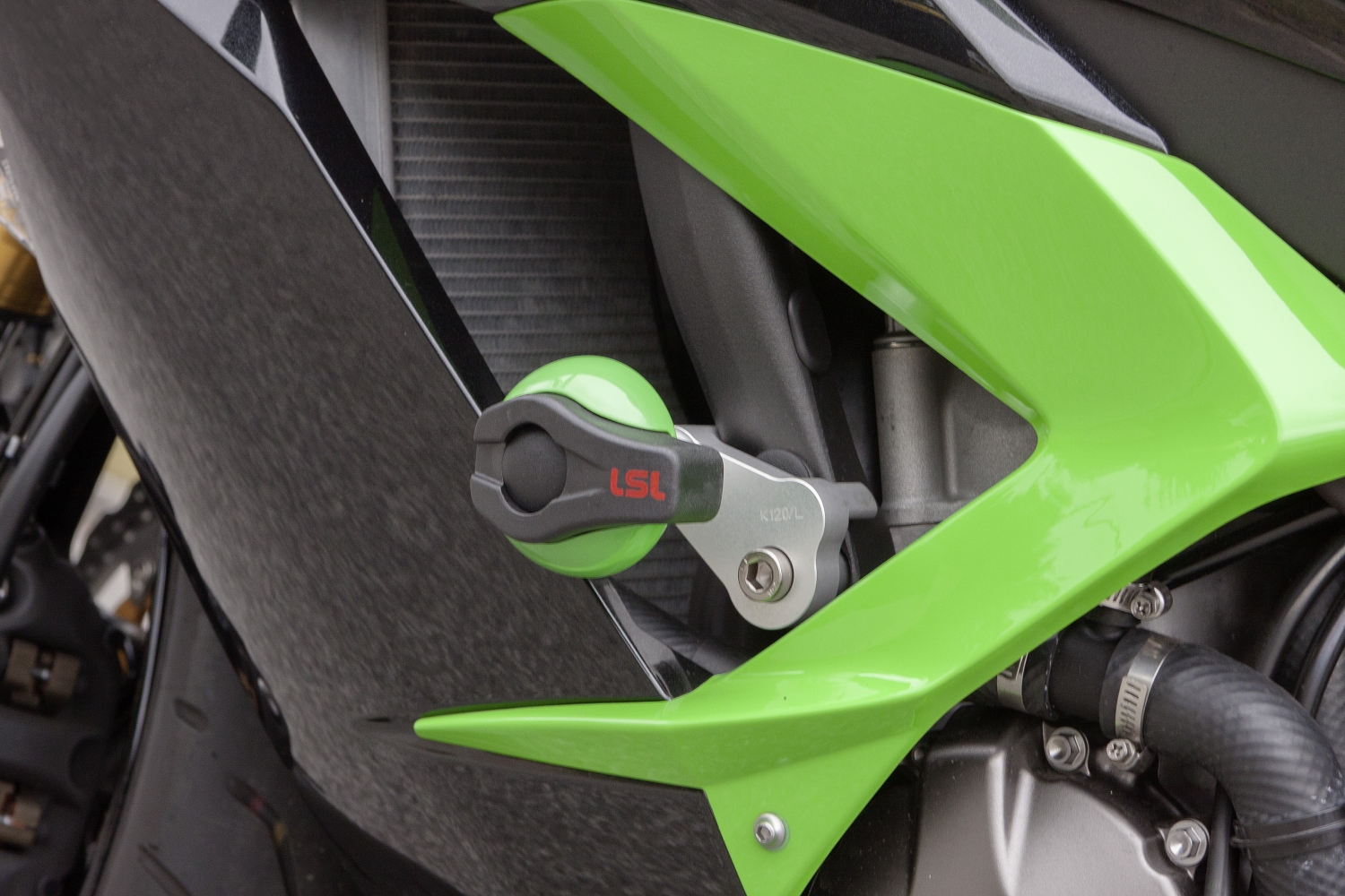 LSL Crash Pad Mounting Kit for Kawasaki ZX-6R 636 ABS, 2013-