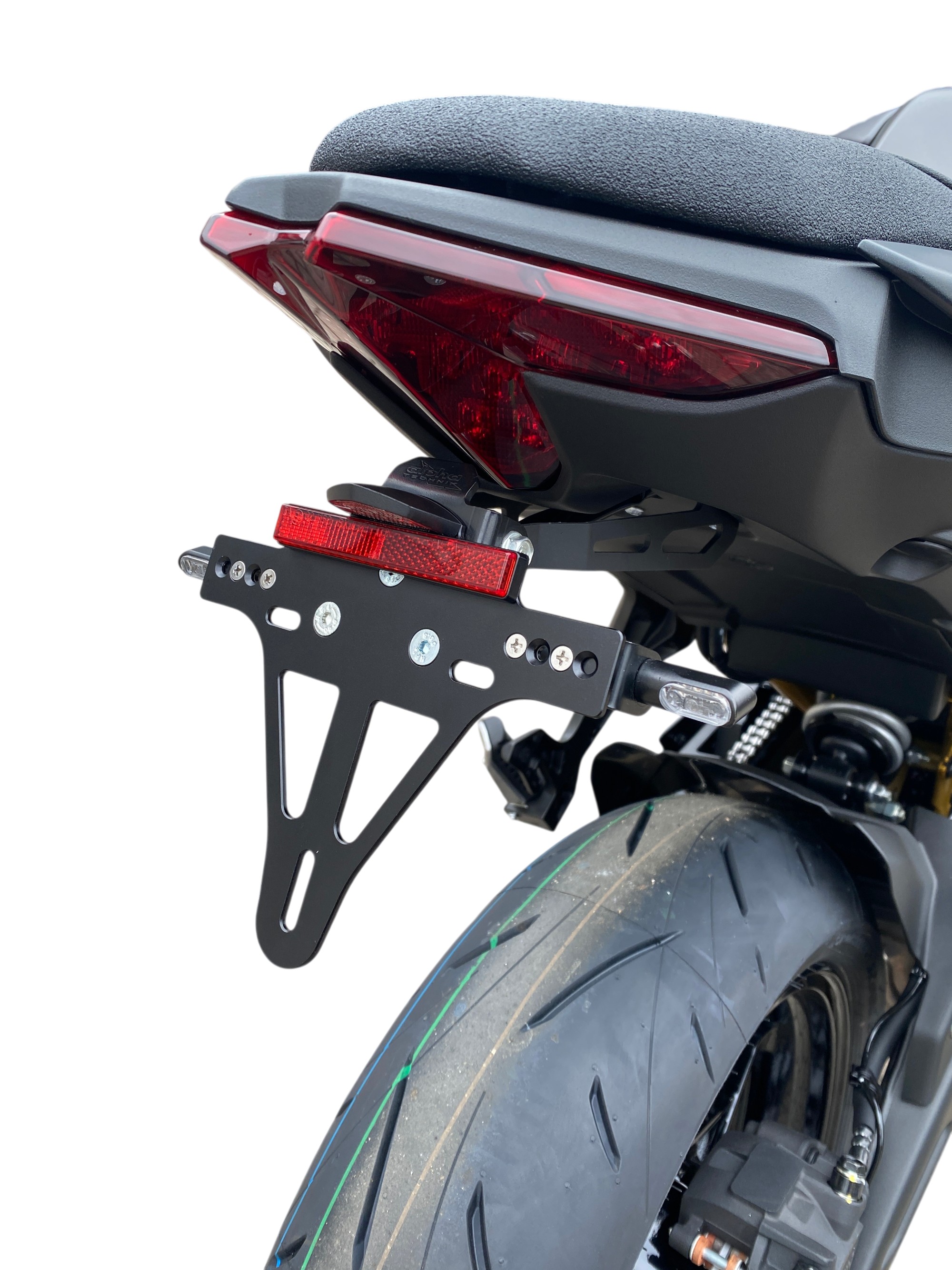 alpha Technik Number Plate Holder for Kawasaki Z650S from model year 2026-