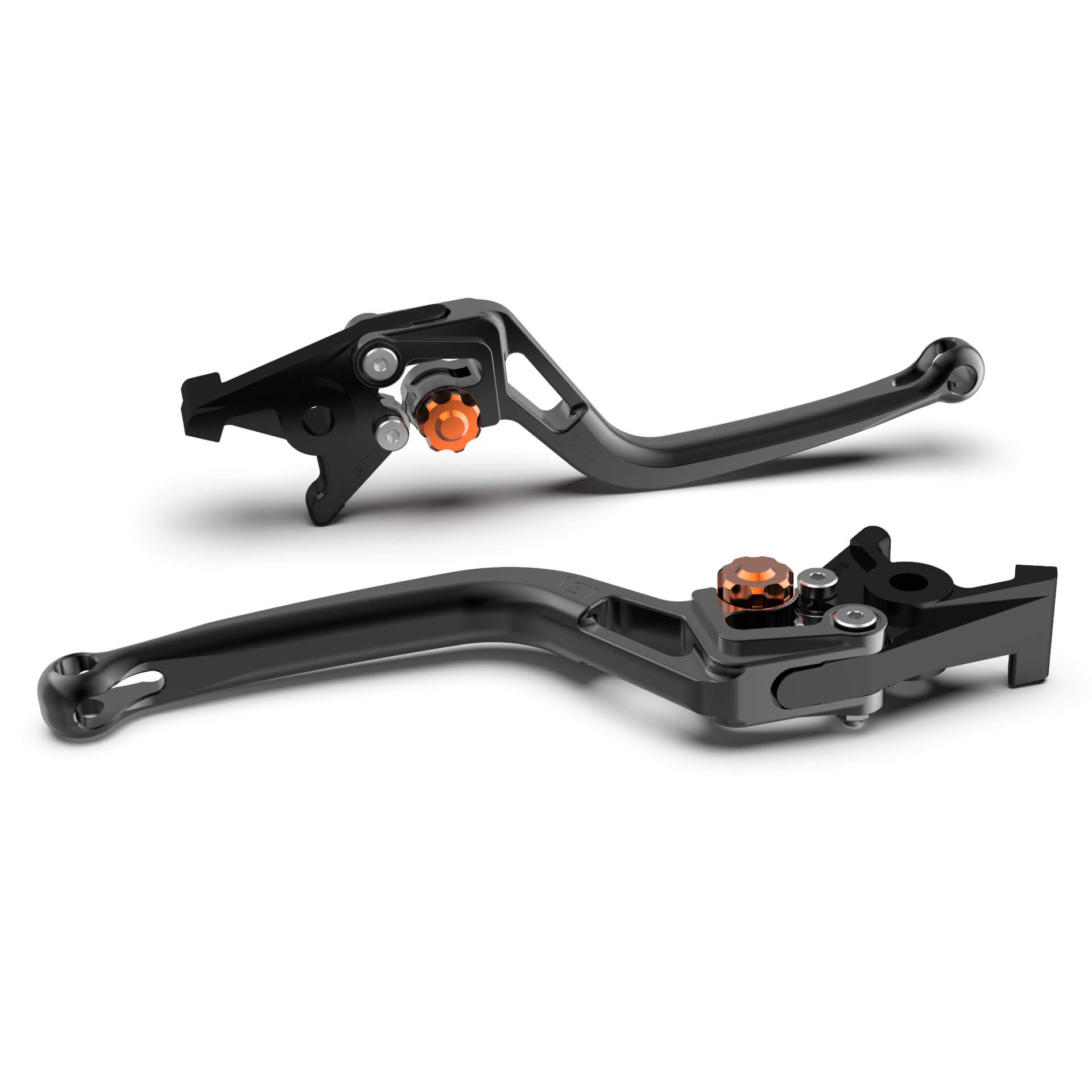 LSL clutch lever BOW L25R, black/orange
