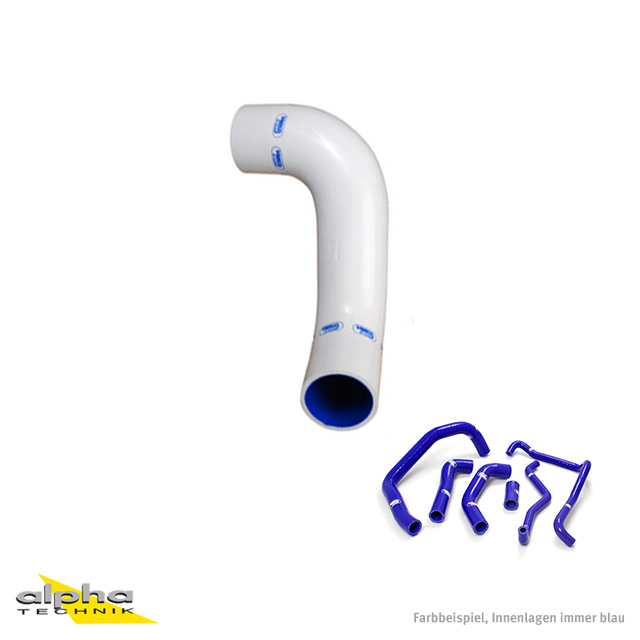 SAMCO SPORT Silicone Hose Kit white for Kawasaki ZX10R Model Year 2006-2007