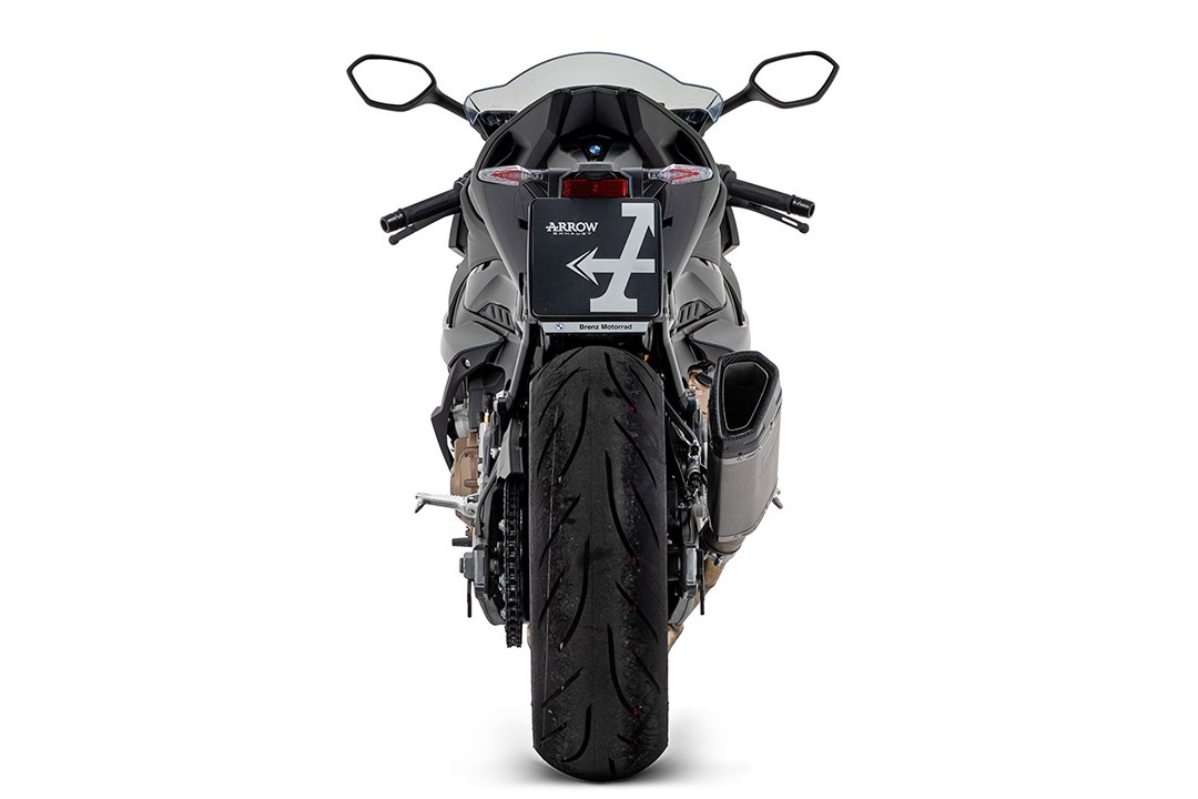 ARROW PISTA Titanium Slip-On for BMW S1000RR from 2019- / S1000R from 2021- / M1000RR from 2020- / M1000R from 2023-