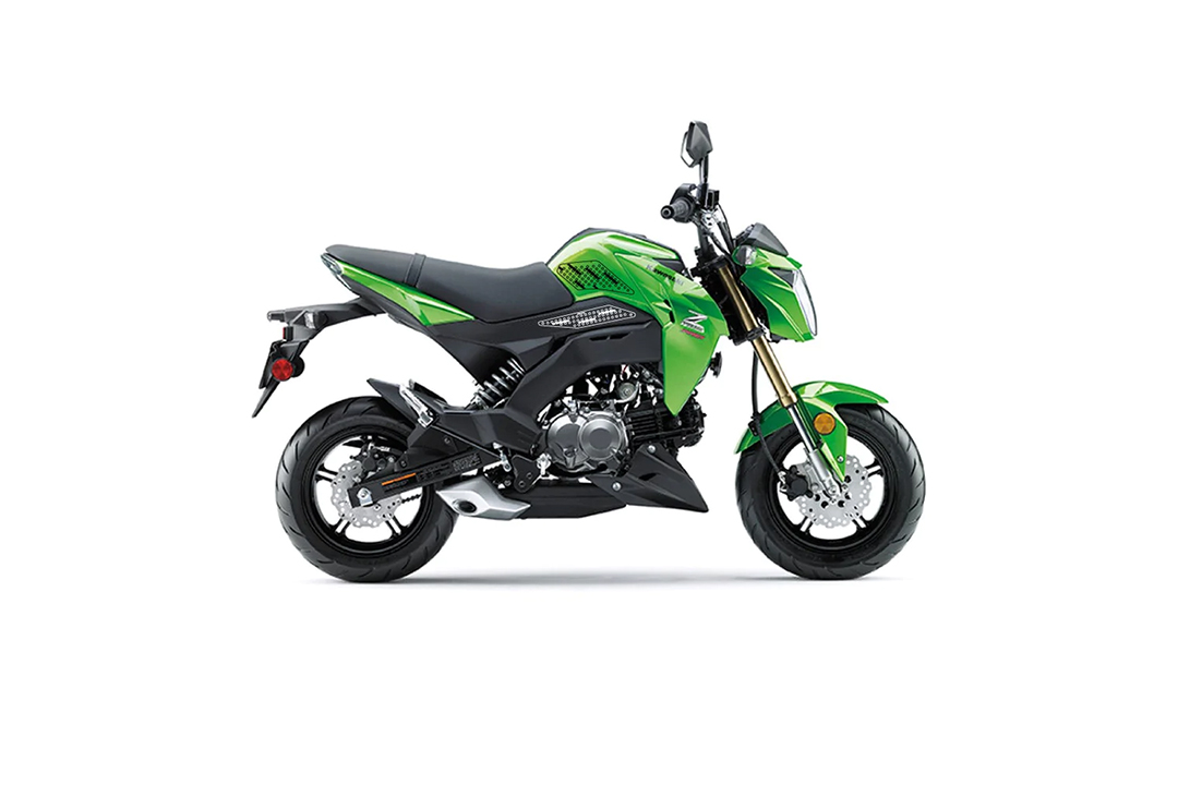 Stompgrip clear, Volcano, for Kawasaki Z125, 2018-20
