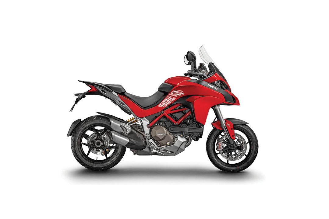 Stompgrip black, Icon, for Ducati Multistrada 950/1200/1260