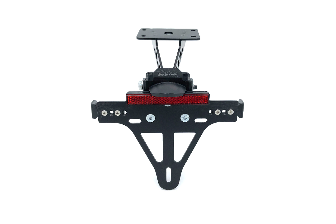 alpha Technik licence plate holder for Yamaha MT07A, MT-07 and MT-07 Moto Cage, type RM04, RM17 and RM18, from model year 2014-