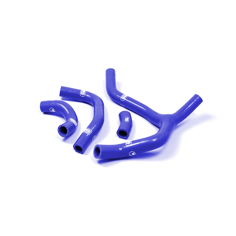 SAMCO SPORT Silicone Hose Kit Y-Piece - Race Design Blue for Honda CRF450R Model Year 2013-2014