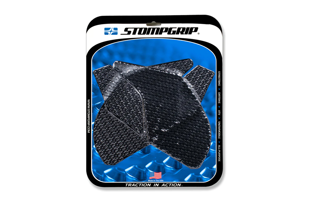Stompgrip black, Icon, for Kawasaki, Ninja 250SL, Z300 2015-2016, Ninja 300 2013-2017, Z250SL 2015-2017