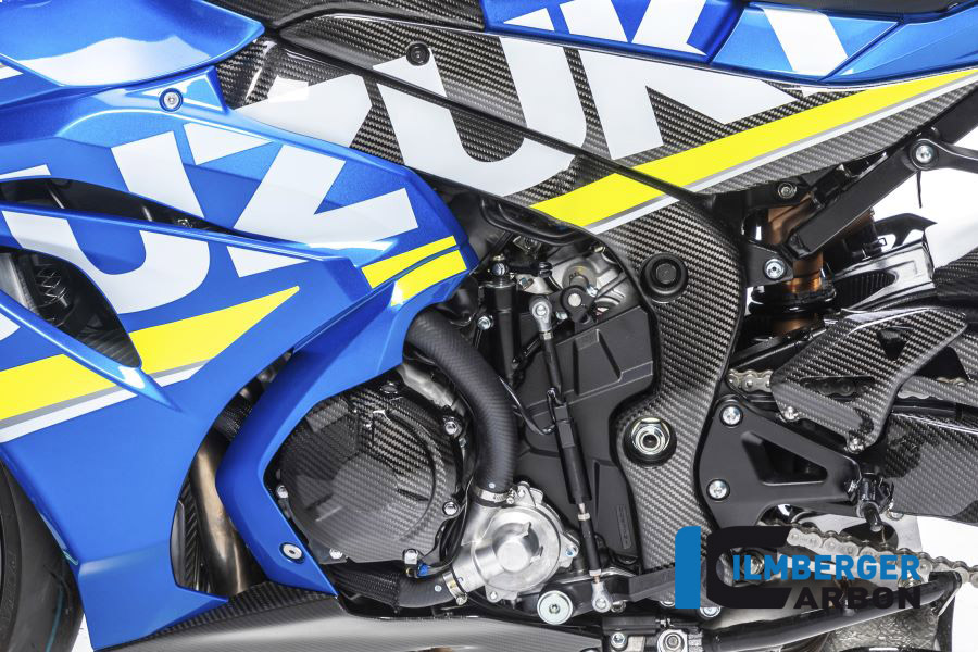 Ilmberger Carbon frame cover left side L/S Carbon, Suzuki GSX-R 1000