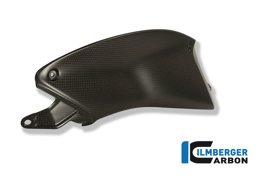 Seitendeckel am Tank links, Carbon