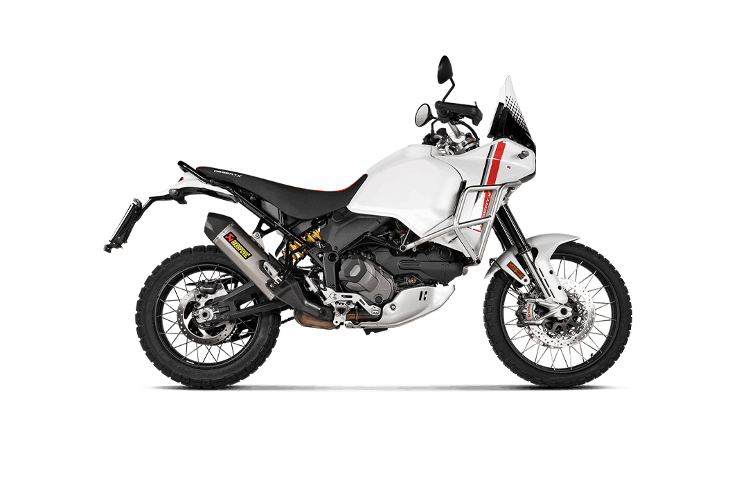 Akrapovic Slip-On Line (Titanium) silencer for Ducati DesertX my 2022-
