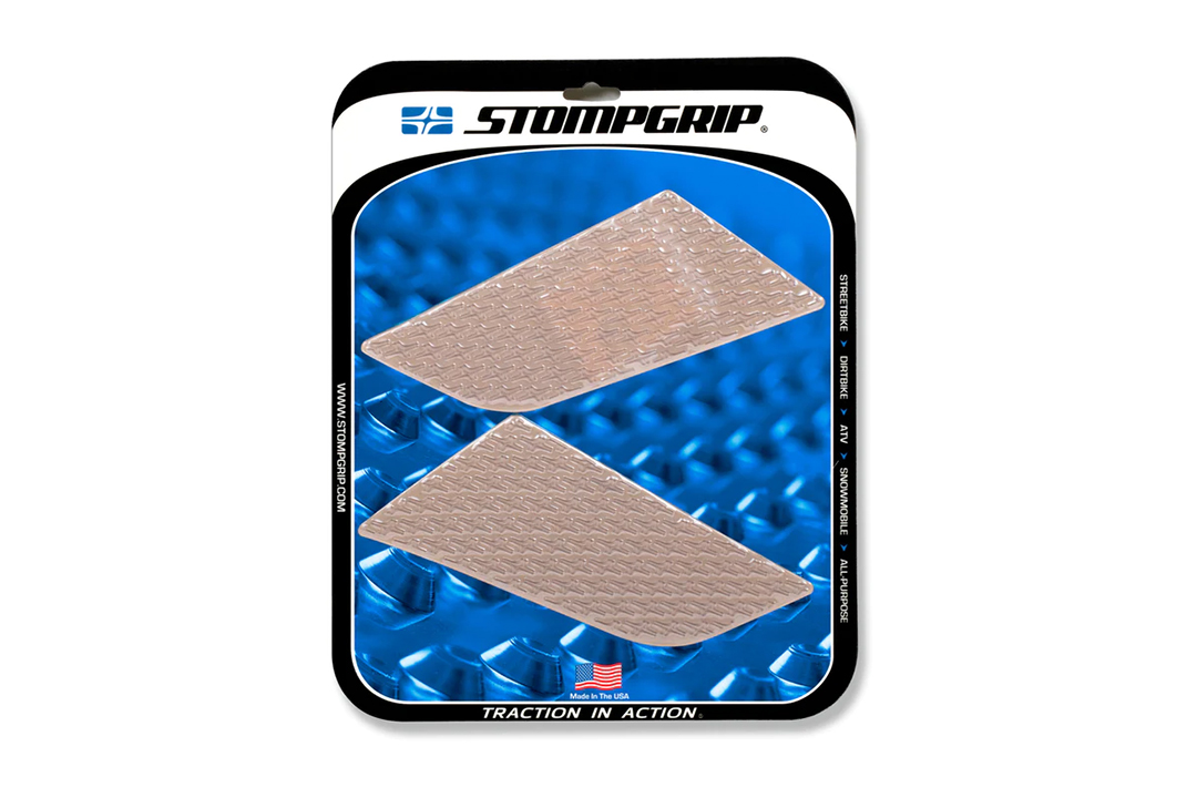 Stompgrip clear, Icon, for Suzuki SFV650 Gladius, 2009-15