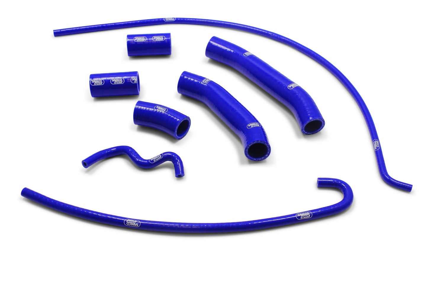SAMCO SPORT Silicone Hose Kit blue for Kawasaki Ninja H2 R Carbon Model Year 2015-2021