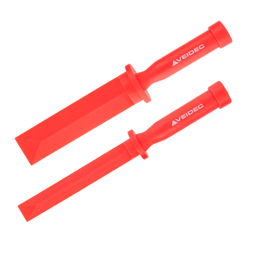 Veidec Red Scraper Kit, 2 pieces