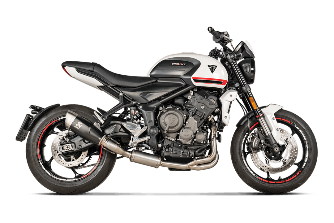 Akrapovic Racing Line (Titanium) exhaust system for Triumph Trident 660 from model year 2021-
