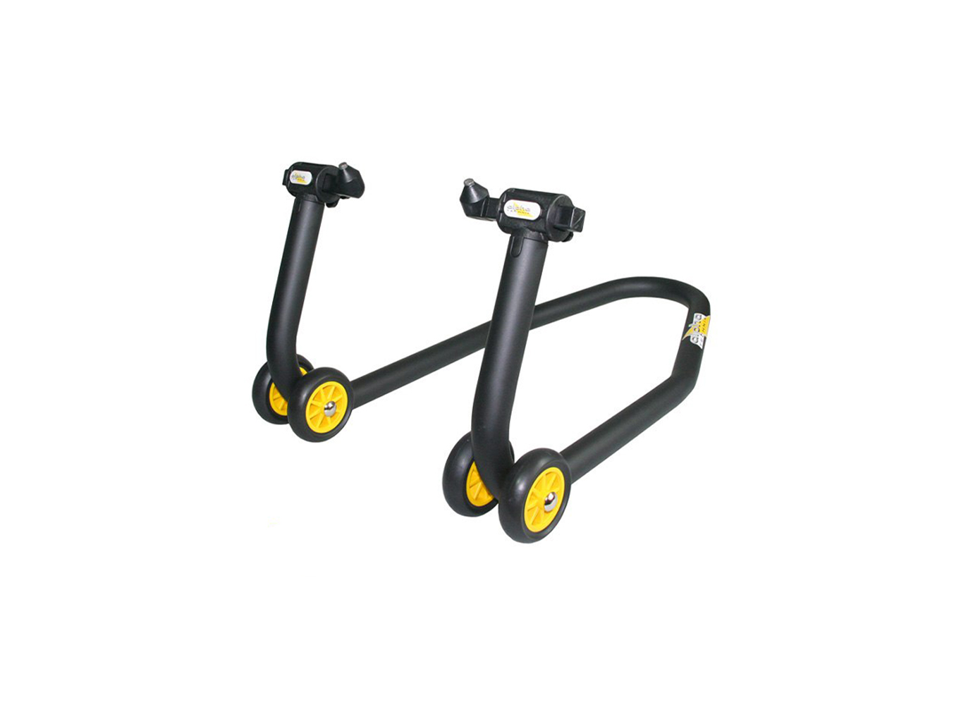 alpha Technik Paddock Stand front Low with Cone Mounts