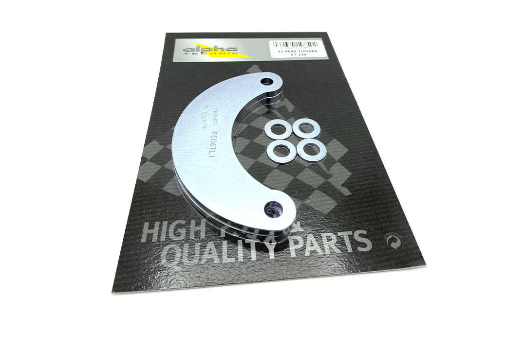 alpha Technik Lowering Kit 35mm Yamaha R125 / MT125, Type RE40, from Model Year 2021-