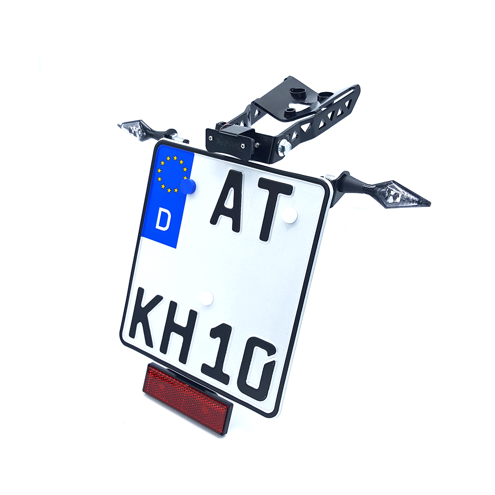 alpha Technik Number Plate Holder Yamaha YZF-R1,R1M; Type RN32,RN49,RN65; Model Year 2017-