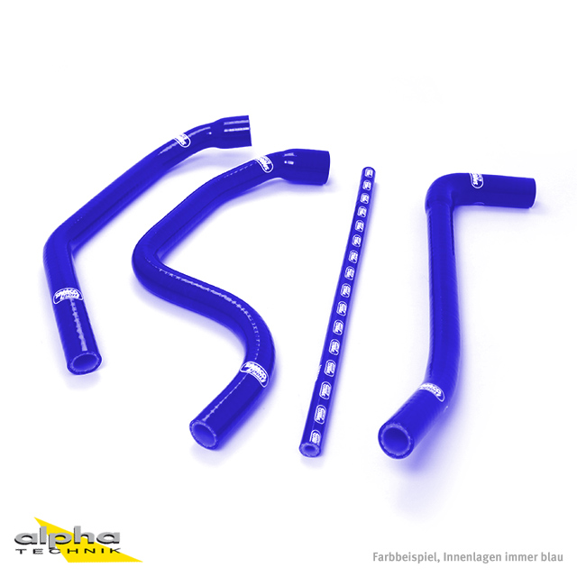 SAMCO SPORT Silicone Hose Kit blue for Triumph Tiger 1050 Model Year 2007-2012