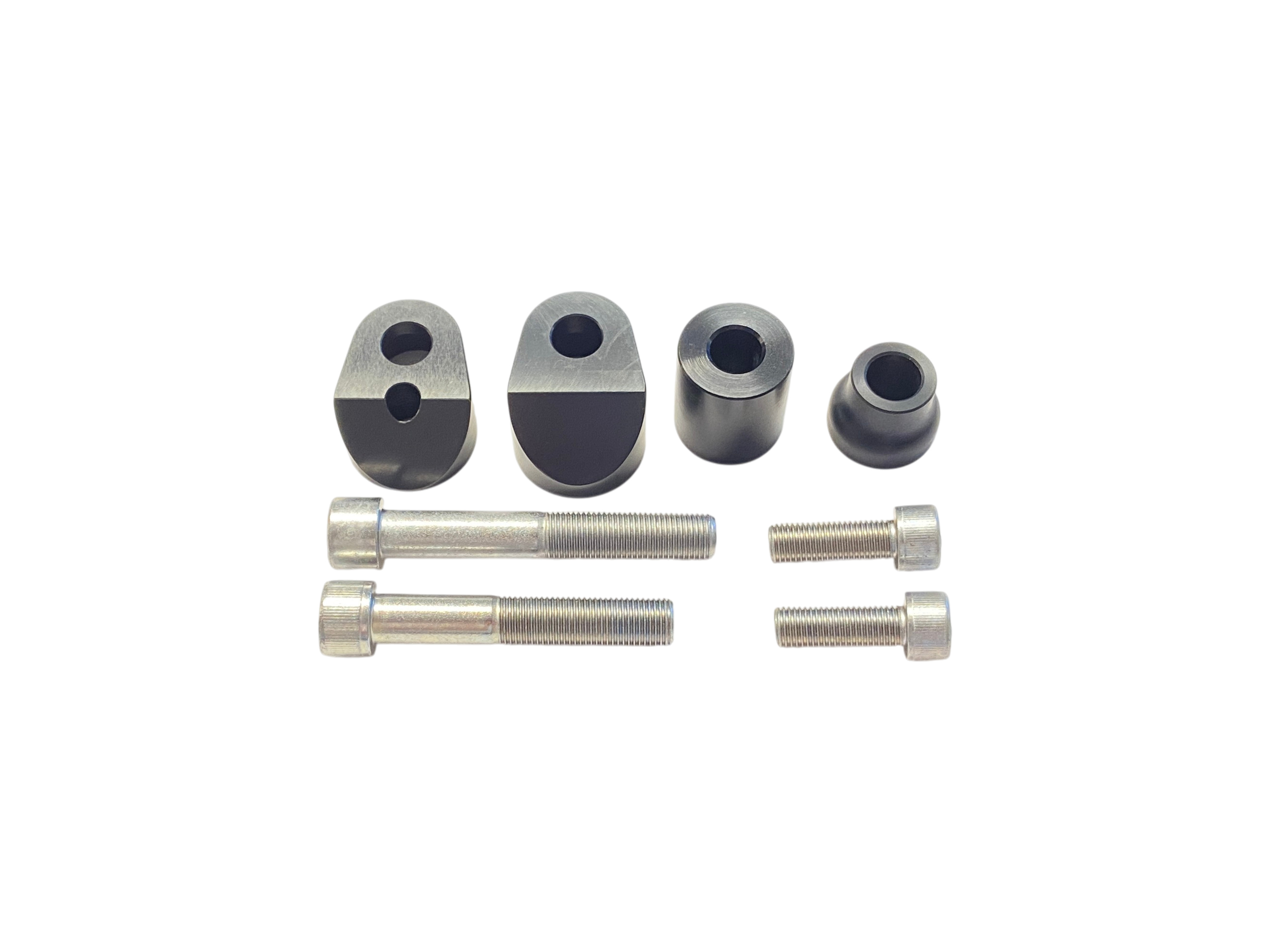 LSL Crash Pad Mounting Kit for Yamaha MT-10, 2016-, DS, black