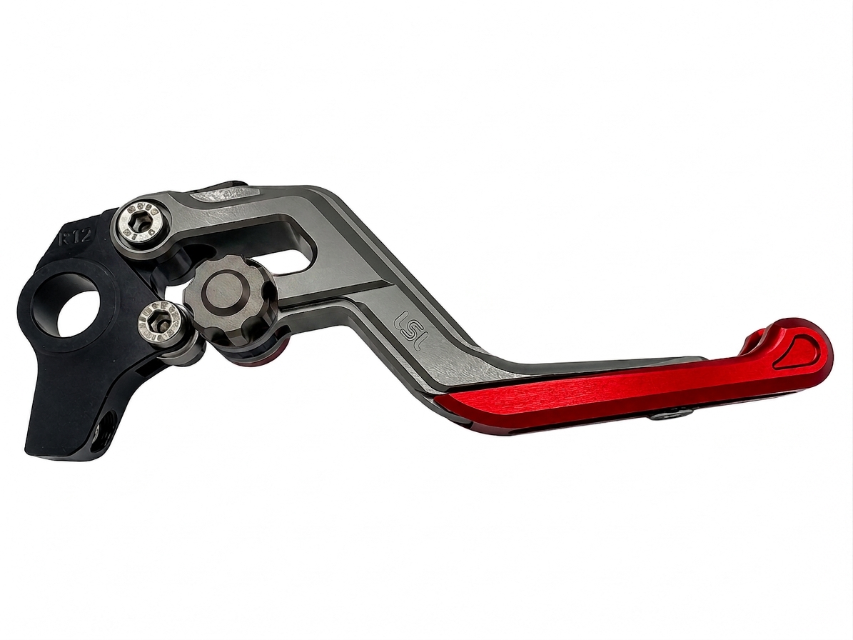 LSL ERGONIA Brake Lever R12 Anthracite/Anthracite/Red
