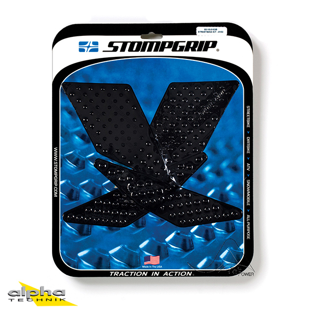 Stompgrip black, Volcano, for Yamaha, MT09 Tracer, 2015-