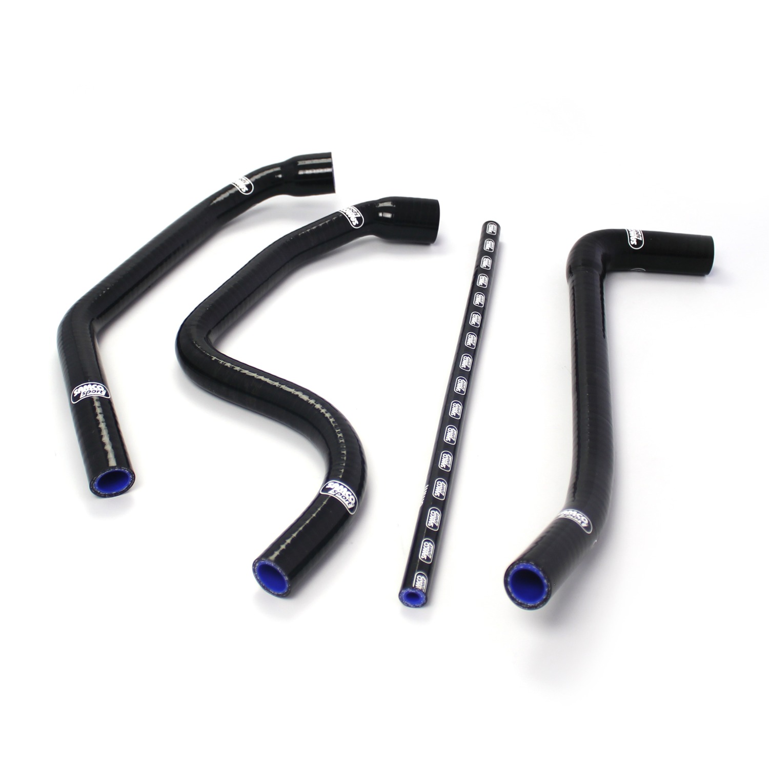 SAMCO SPORT Silicone Hose Kit, classic matt black, for Triumph Tiger 1050 Model Year 2007-2012