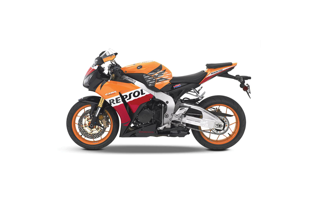 Stompgrip hybrid, Icon, for Honda CBR1000RR, 2012-2016