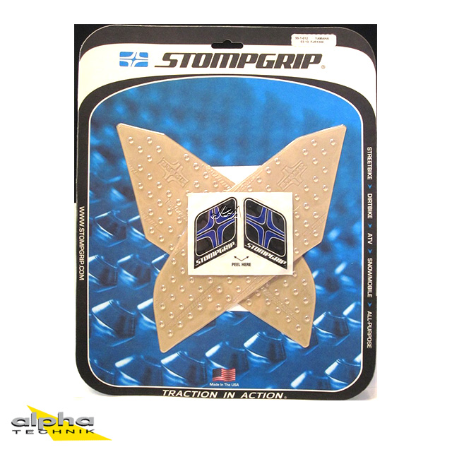 Stompgrip clear, Volcano, for Yamaha FJR1300, 2003-2023