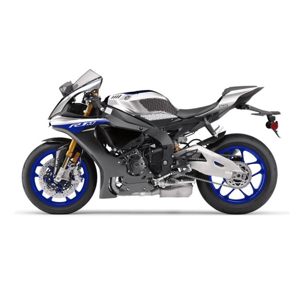 Stompgrip Traction Pads clear, for Yamaha YZF-R1 / M, 2015-22