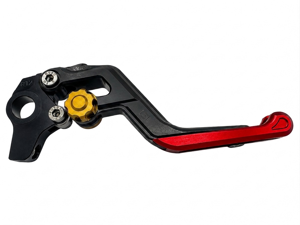 LSL ERGONIA Brake Lever R68R Black/Gold/Red