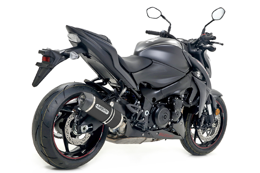 ARROW RACE TECH Exhaust for Suzuki GSX-S1000 / F 2015- made of aluminium, black