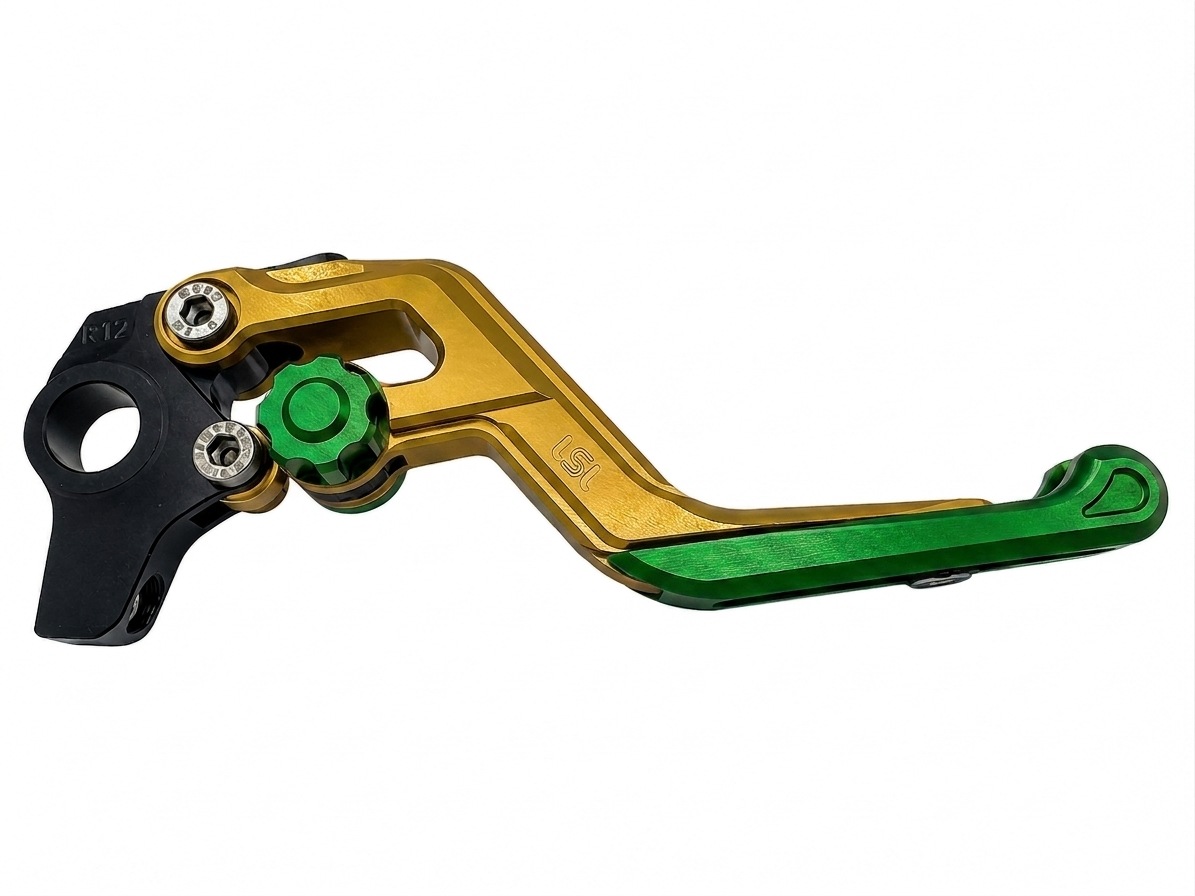 LSL ERGONIA Brake Lever R17 Gold/Green/Green