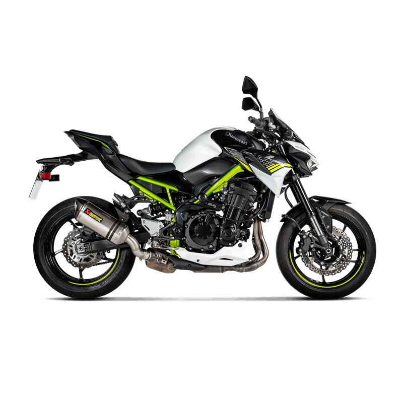 Akrapovic Slip-On Line (Titanium) Exhaust for Kawasaki Z900, Model Year 2017-2021