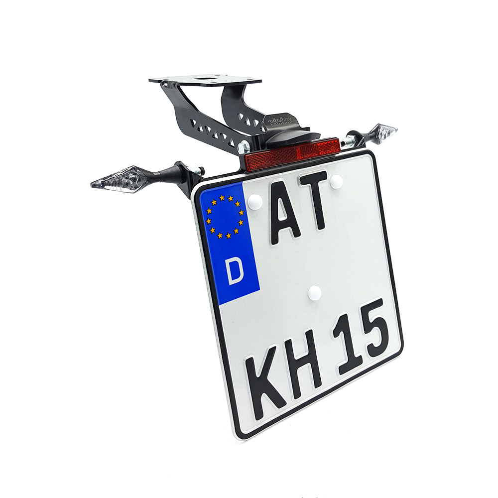 alpha Technik Licence Plate Holder for Kawasaki Z900 Model Year 2017-