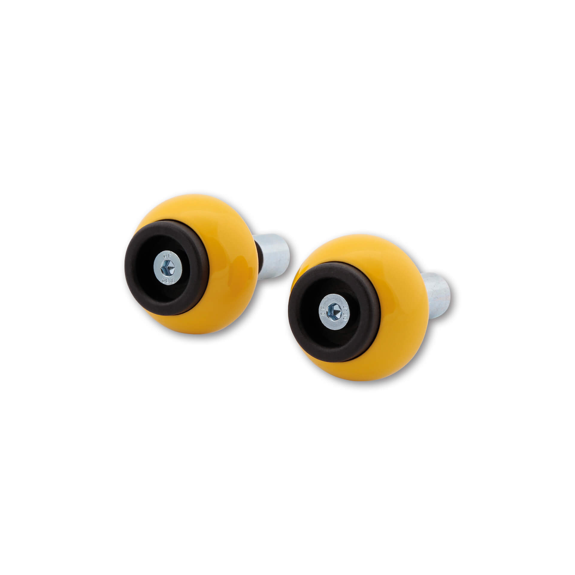 LSL handlebarweight Crash Ball Classic, for handlebar with 14 mm inner diameter (aluminium handlebar), yellow