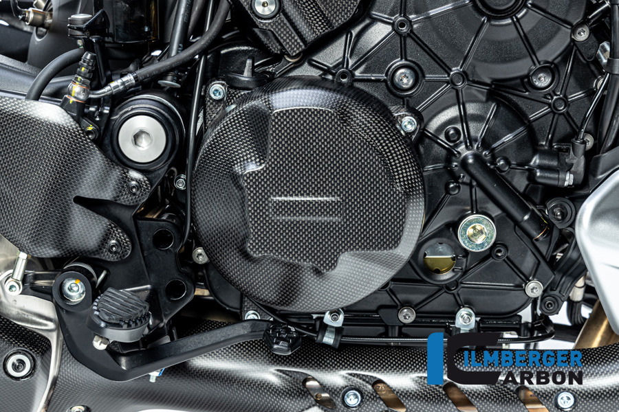 Ilmberger Carbon clutch cover cover, matt, Ducati Multistrada V4 Pike's Peak 2022-, Diavel V4 2023-