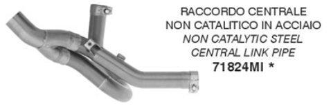 ARROW Racing Headers Stainless Steel for Ducati Hypermotard V2, V2 SP, 2026-